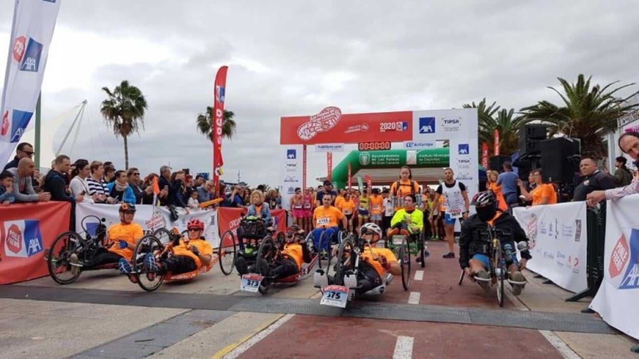 Éxito de la carrera Ponle Freno en la capital grancanaria