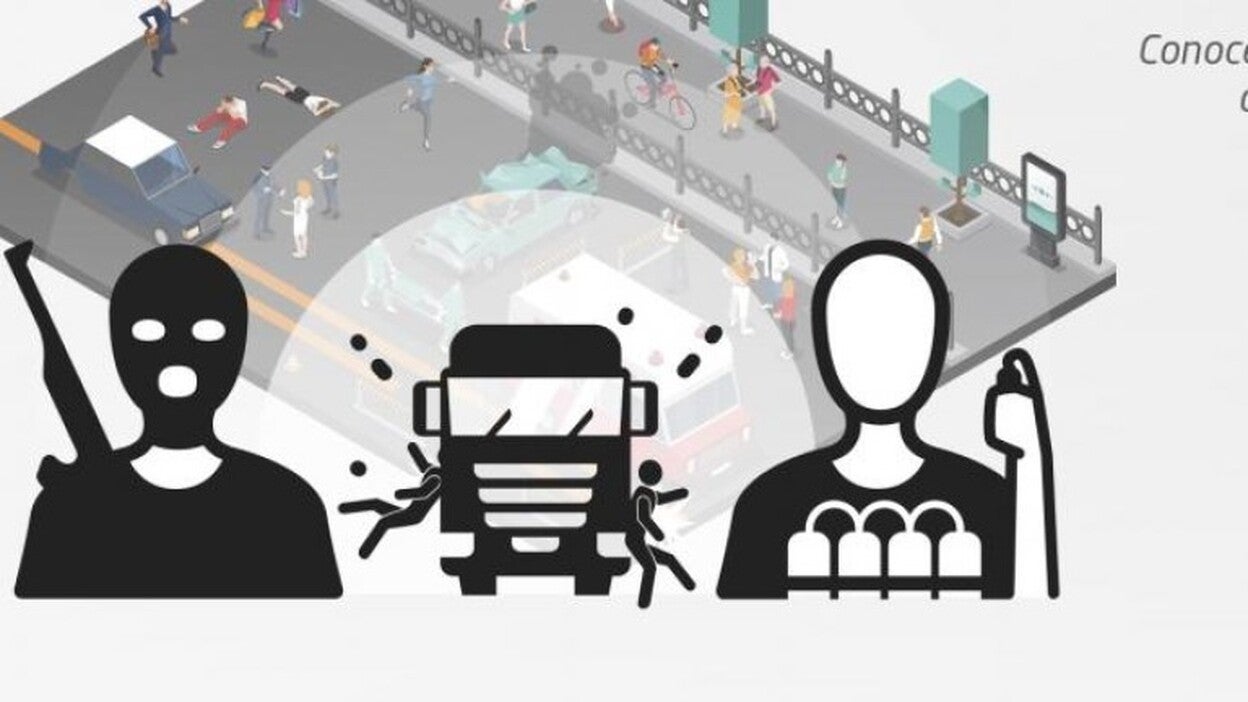 En un atentado huye o escóndete, pero no te hagas el muerto