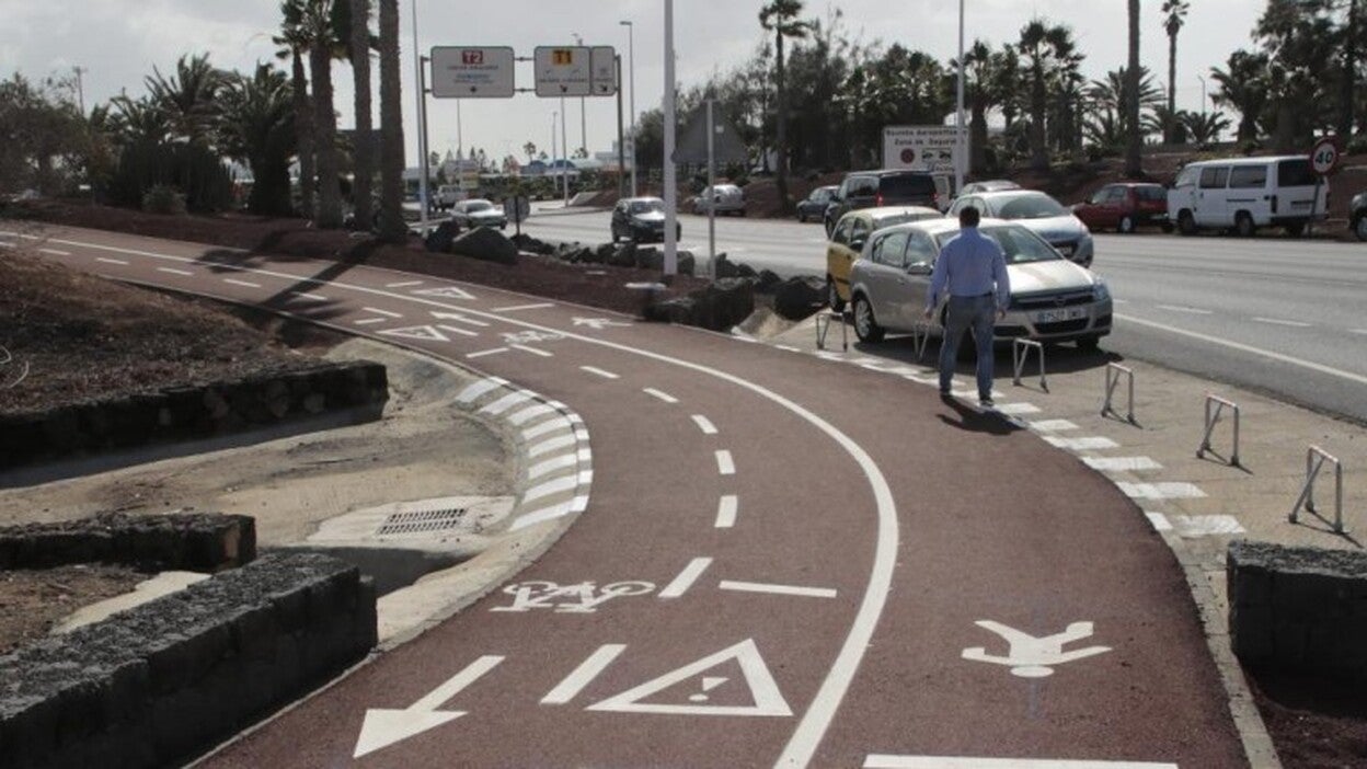 El Cabildo expropia suelo para el carril ciclista de Guacimeta