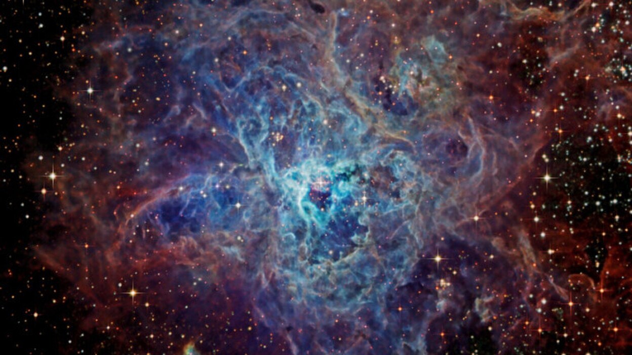 Descubren un exceso de estrellas en la Nebulosa de la Tarántula