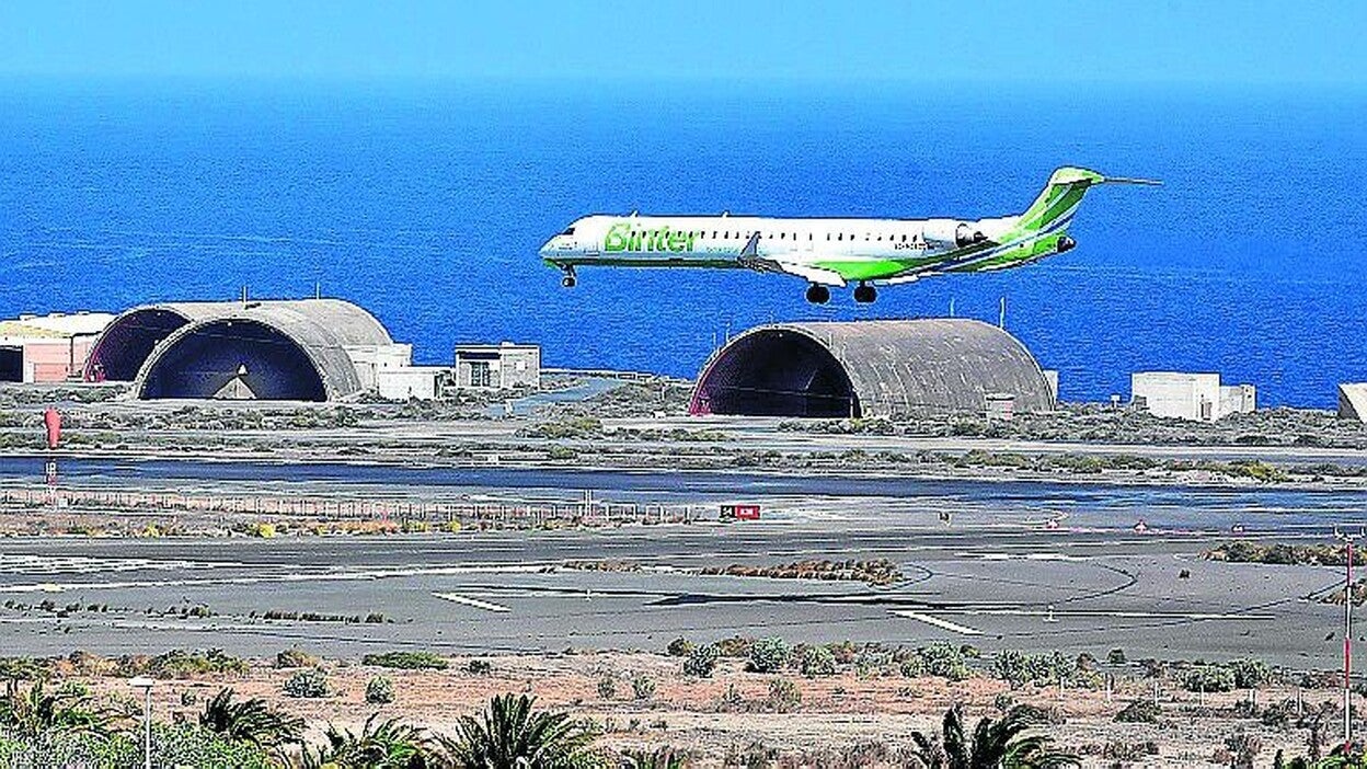 Binter incrementa un 20% el tráfico de pasajeros con La Palma en 2017