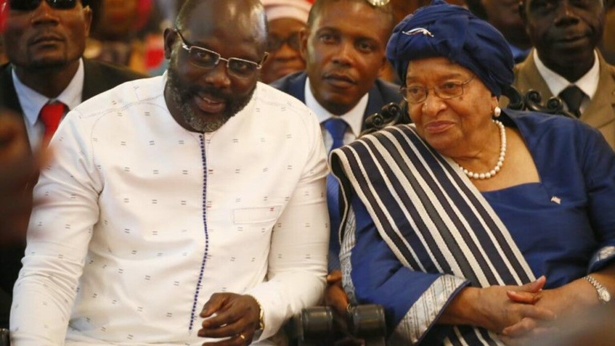 El exfutbolista George Weah, nuevo presidente de Liberia