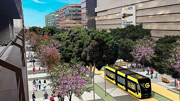 Otra perspectiva del diseño de Mesa y López. /  C/