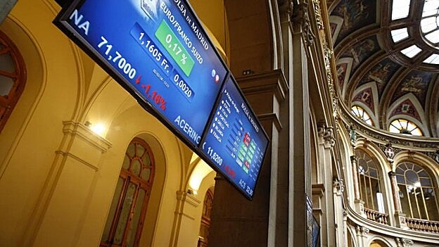 El Ibex 35 cae el 1,81% y pierde los 10.300 puntos
