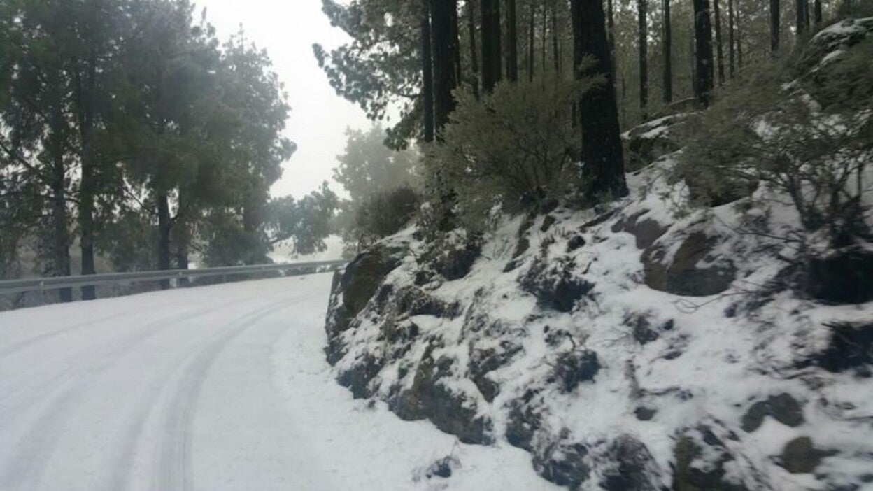 Nieve en Cazadores