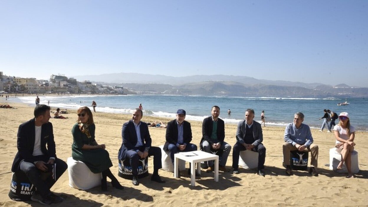 La Transgrancanaria se presentó en Las Canteras