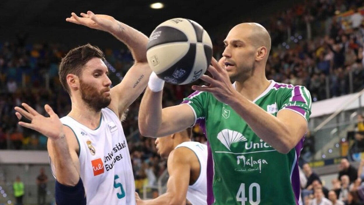 El Real Madrid, segundo semifinalista al derrotar al Unicaja (89-84)