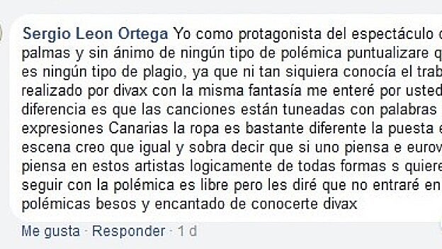 El propio Sergio León desmintió a través de las redes cualquier tipo de plagio. / C7