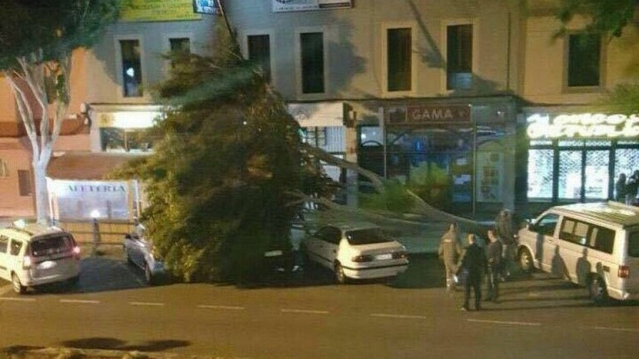 El viento azota Gran Canaria