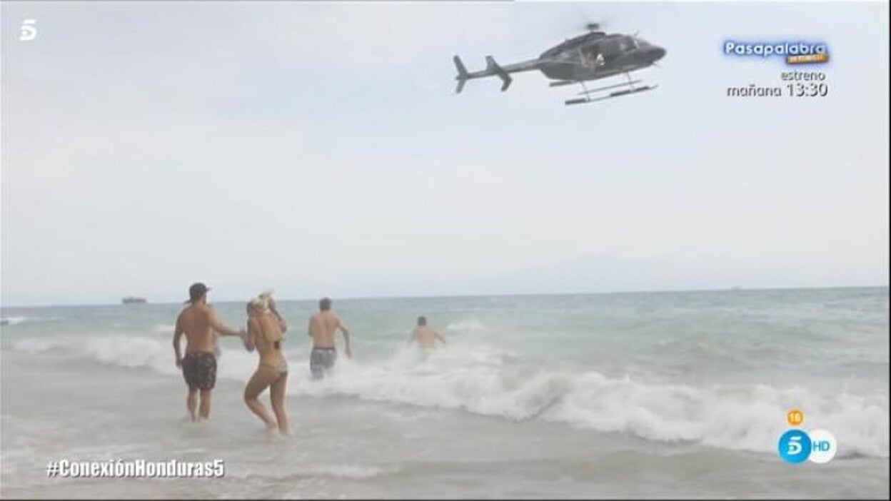 Los concursantes han sido evacuados por  las fuertes tormentas