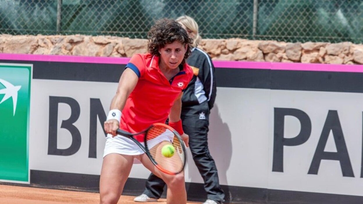 Carla Suárez gana a Cepede y da a España primer punto eliminatoria