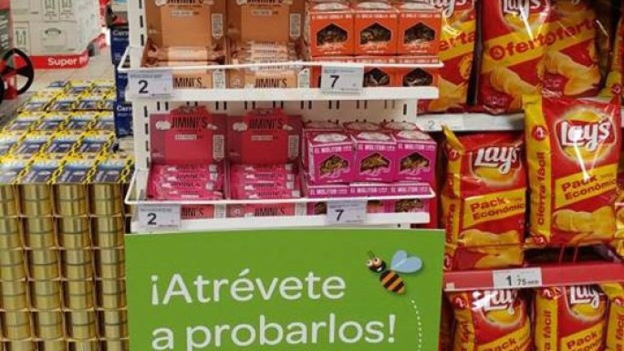 Insectos en la lista de la compra