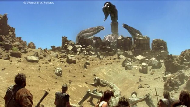 Escena de la película, en el Parque Nacional del Teide. /  Warner Bros