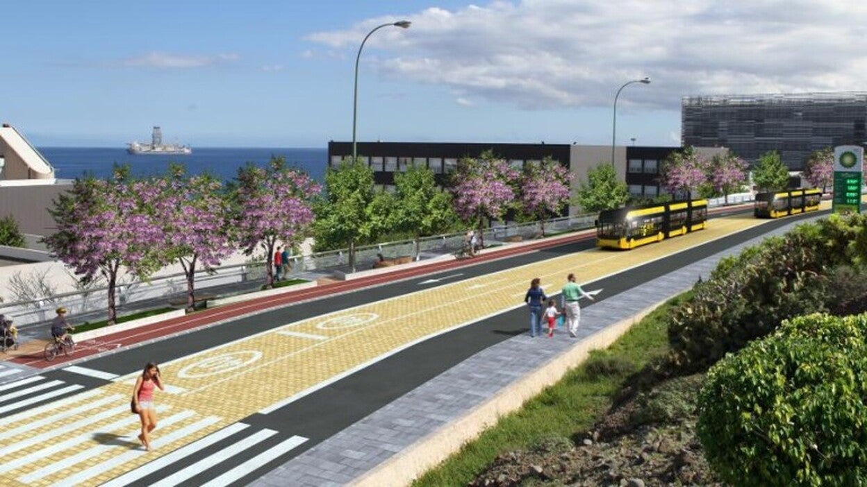 Blas Cabrera Felipe duplica sus aceras