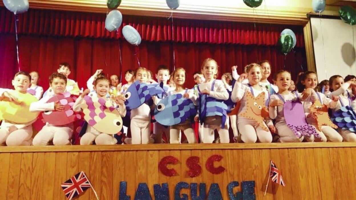 El Colegio Sagrado Corazón de Tafira, puesta por el idioma