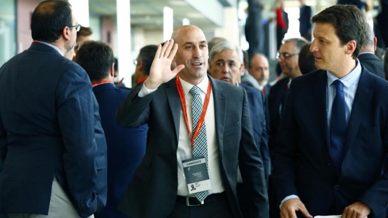 Luis Rubiales, nuevo presidente de la Federación Española de Fútbol