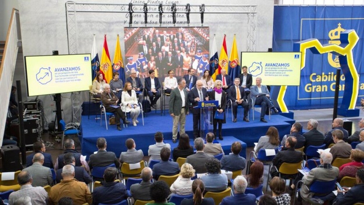 El saldo bancario del Cabildo se ha triplicado en menos de 3 años