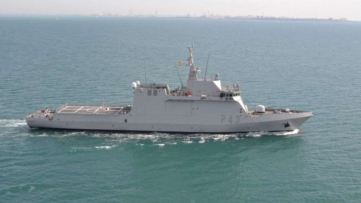 El BAM 'Relámpago' atracará en el Puerto de Las Palmas