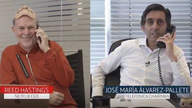Telefónica compra los contenidos de Netflix