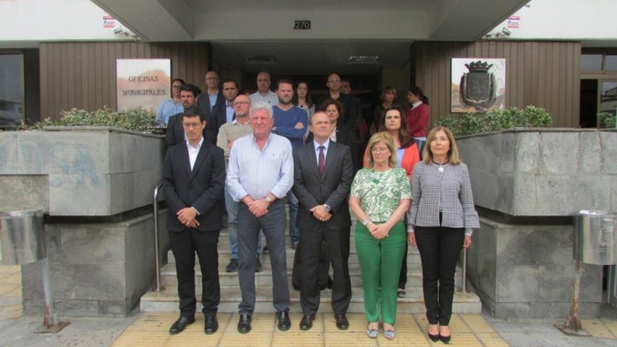 Minuto de silencio por el asesinato de La Matula