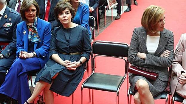 Sáenz de Santamaría y Cospedal, candidatas a presidir el PP