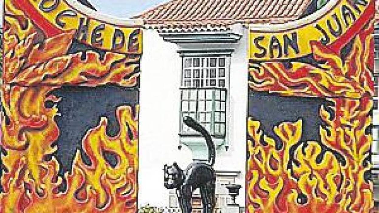 Animalistas fuerzan la retirada del gato negro del escenario de San Juan