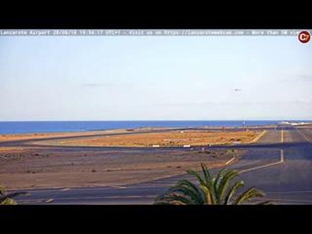 Aterrizaje de emergencia en Lanzarote por un fallo de motor