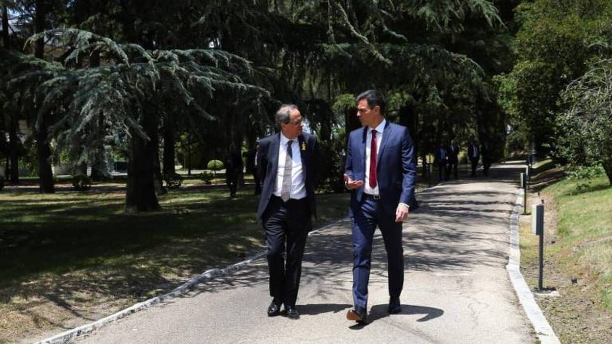 Sánchez ve encauzada la relación con Torra