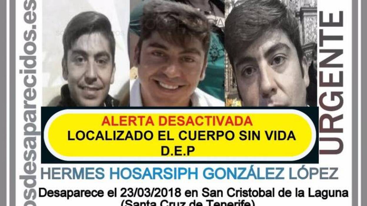 Encuentran el cadáver de un joven mexicano que desapareció en Tenerife