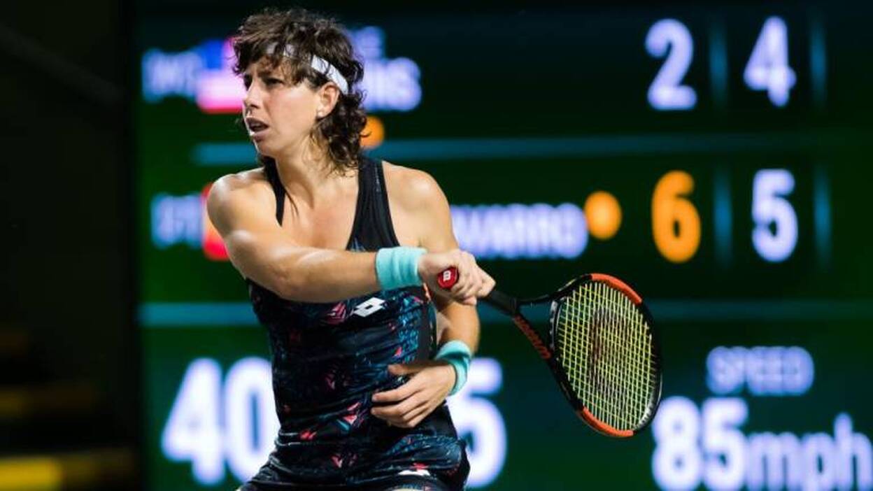 Carla Suárez sube dos puestos en la clasificación WTA