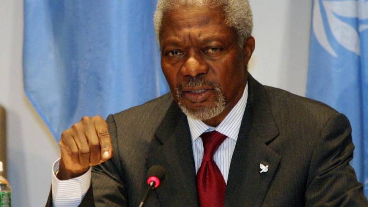 Muere a los 80 años el ex secretario general de la ONU, el ghanés Kofi Annan