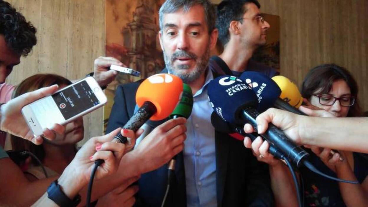 Clavijo insiste en que las actuaciones del caso Grúas «fueron legales»