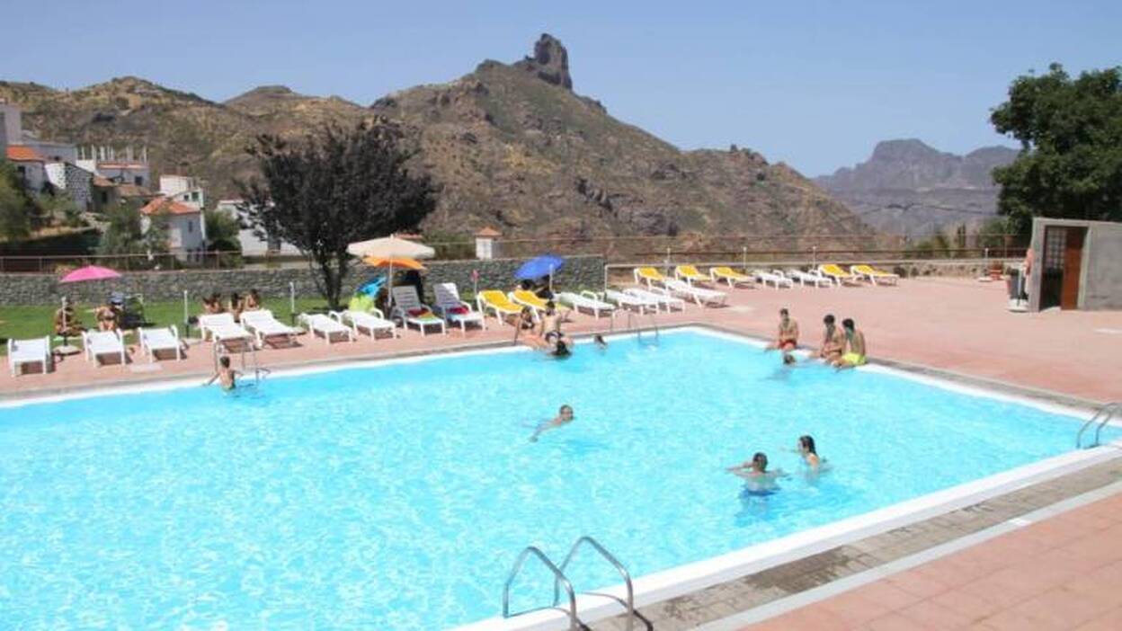 Un oasis con vistas al Roque Bentayga