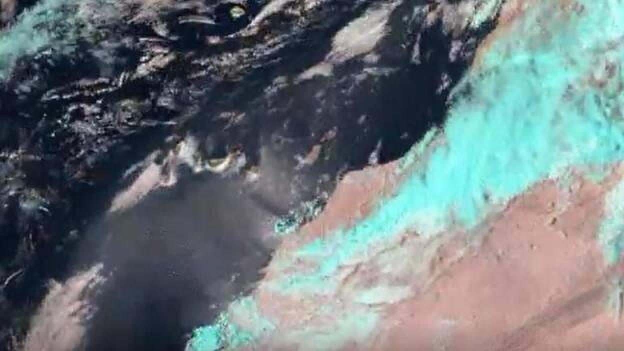 Nubes y posibles lluvias en las islas de mayor relieve