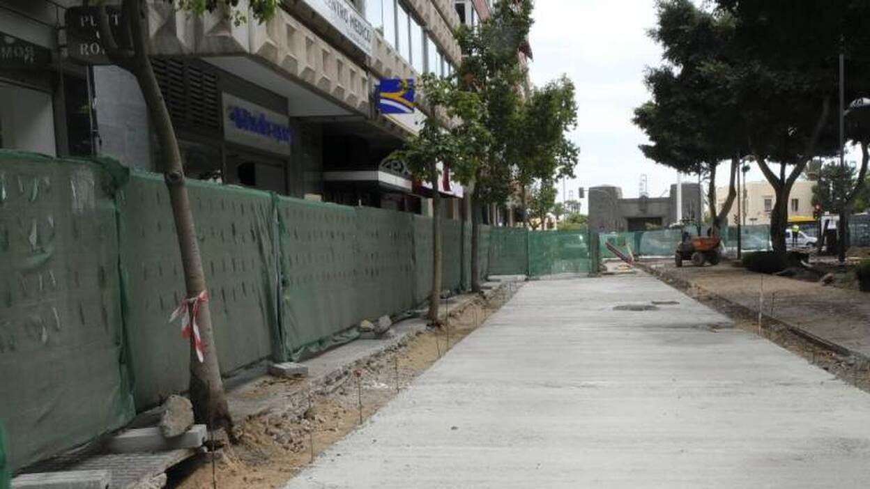 Reubicación de árboles en Mesa y López