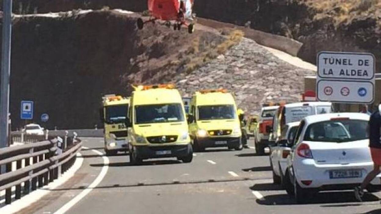 Fallece un operario en el túnel de La Aldea