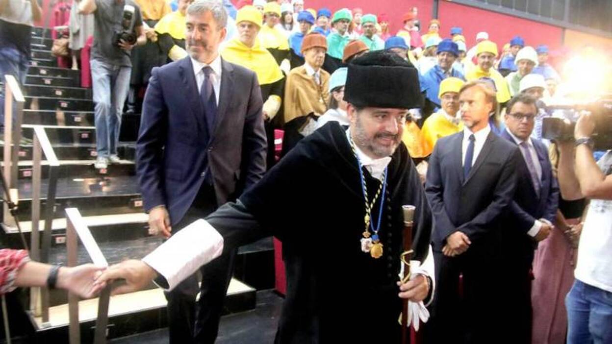 El rector de la ULPGC fija un marco estable de financiación como reto del curso