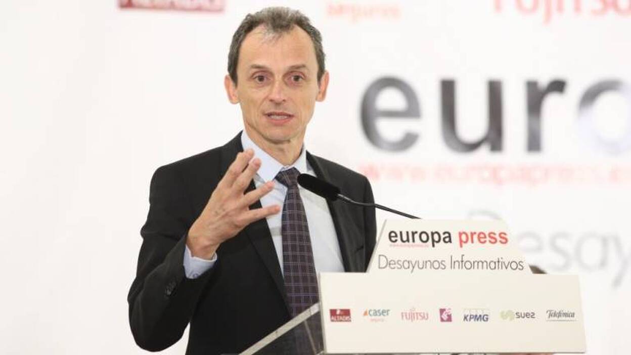 El ministro Pedro Duque en directo