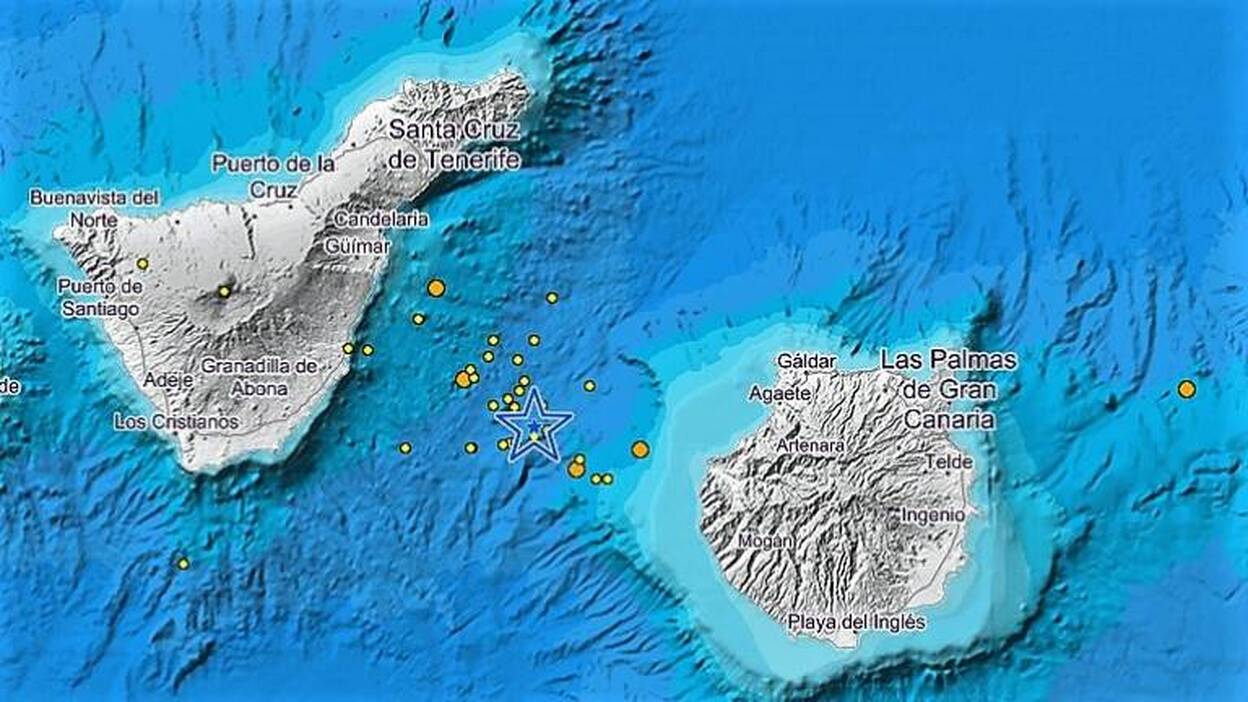 15 temblores sísmicos en apenas siete horas