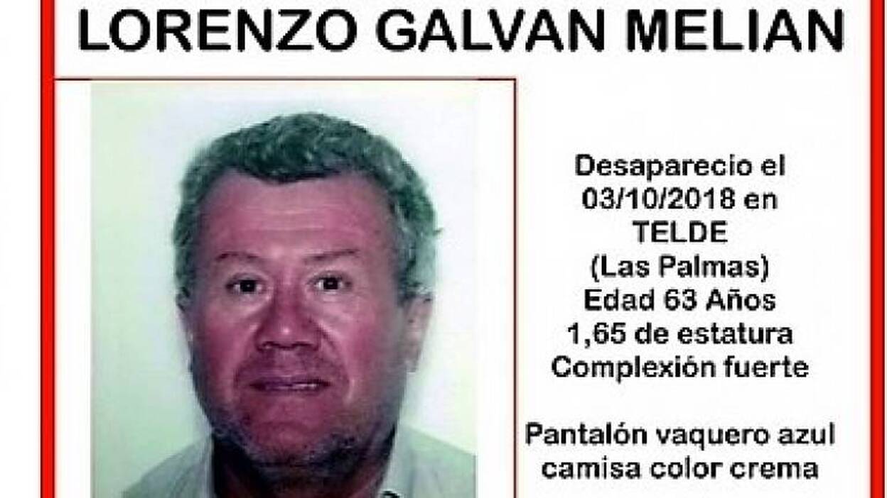 Desaparecido un vecino de Telde