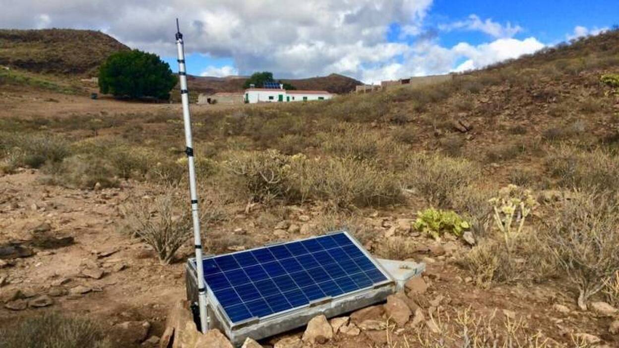 Nueva estación sísmica en el sur de Gran Canaria