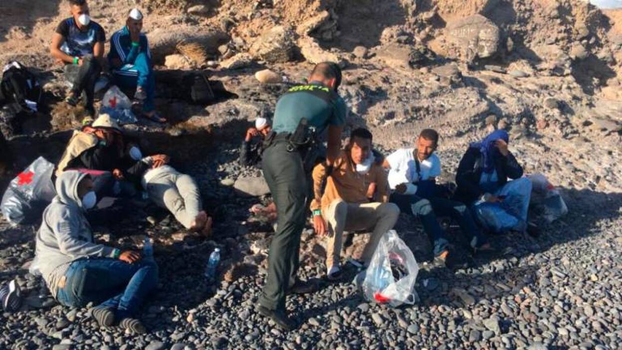 Llega una patera a Gran Tarajal