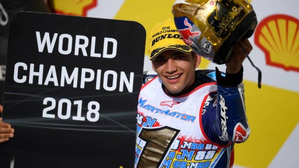 Martín logra el objetivo, campeón del mundo