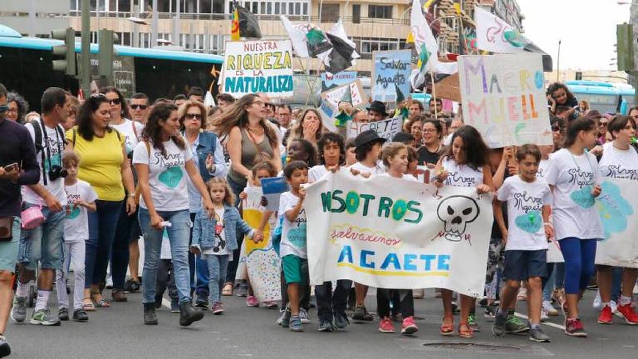 Salvar Agaete convoca manifestación contra el Macromuelle