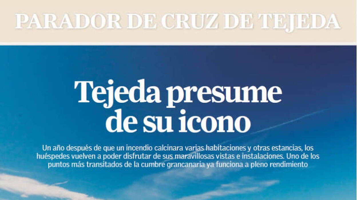 Parador de Cruz de Tejeda