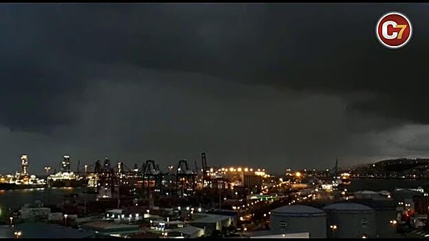 Así se ve la capital tras la lluvia