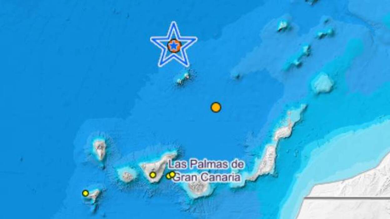 Nuevo terremoto al norte de las islas