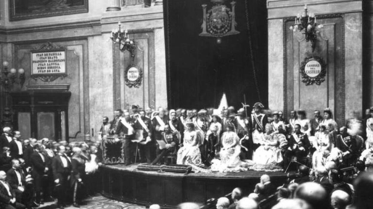 Dos monarcas en el Congreso después de más de un siglo