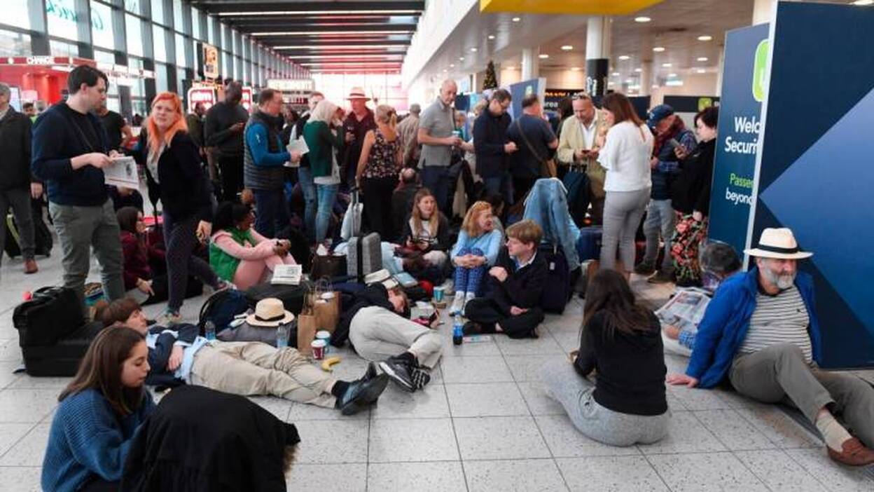 Un ataque con drones afecta a 100.000 pasajeros en Londres