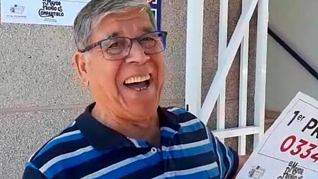 Un afortunado: «¡Lo tengo, lo tengo!»